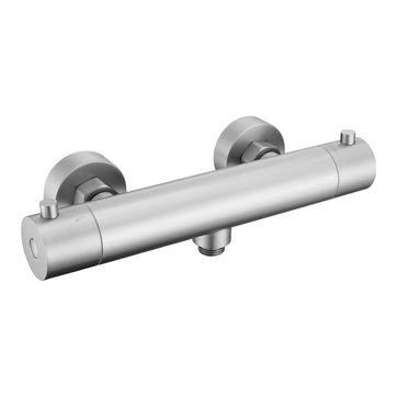 Robinetterie douche Aubade Creation Inox Line mitigeur thermostatique inox brosse