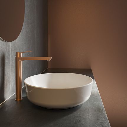 Robinetterie lavabo Ramonsoler caledonia haut cuivre