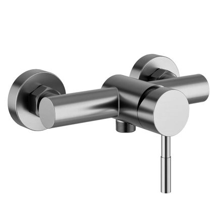 Robinetterie douche Inox Line Aubade Création noir mat