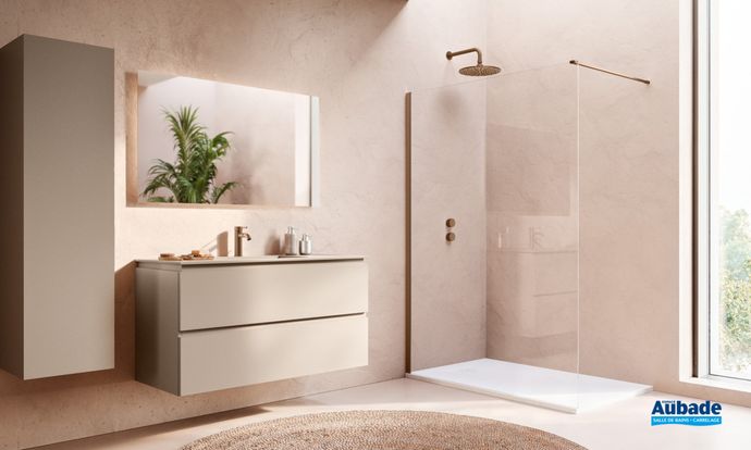 Paroi de douche Ronal Walk-In Easy 2.0 - Transparent