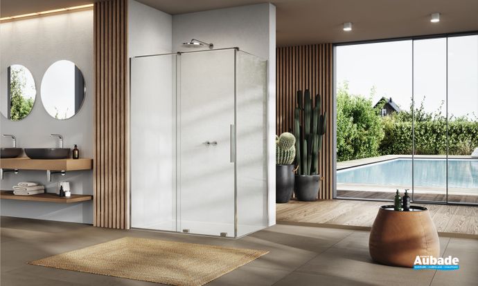 parois de douche plume porte coulissante