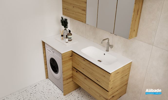 Meuble Cedam Laundry chene artisan