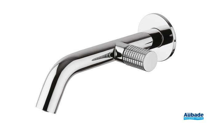 Robinetterie lavabo Paini oen piece mural chrome