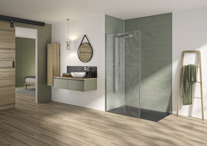 Paroi de douche Solo Eskisse de Kinedo