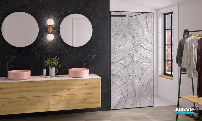 Paroi de douche Solo Eskisse de Kinedo