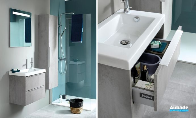Meuble salle de bains Gamme XS de Sanijura