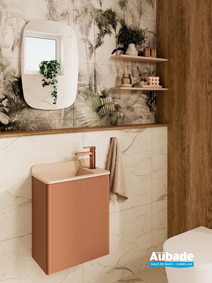Lave mains Ambiance Bain siena vasque nude
