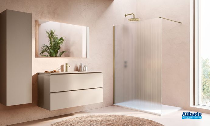 Walk-In-Lina - paroi de douche ronal cadura dore brosse