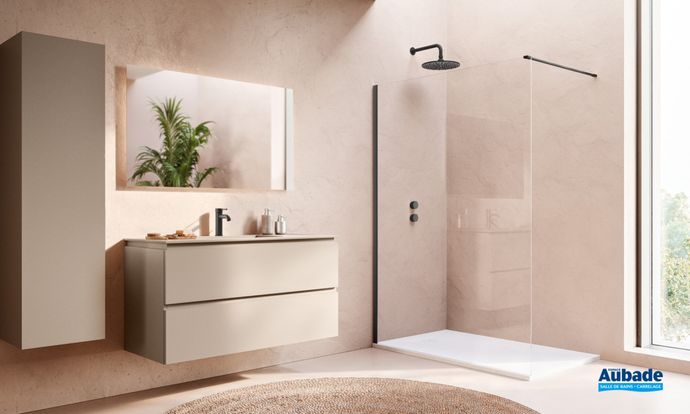 Paroi de douche Ronal Walk-In Easy 2.0 - Transparent