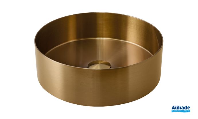 Vasque Aubade Creation Inox Line cuivre brosse