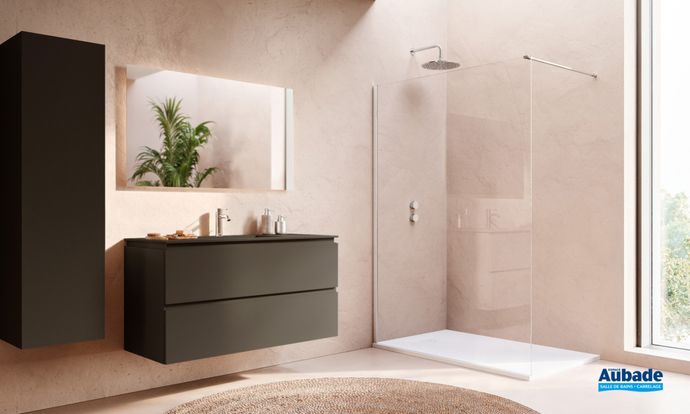 Paroi de douche Ronal Walk-In Easy 2.0 - Transparent