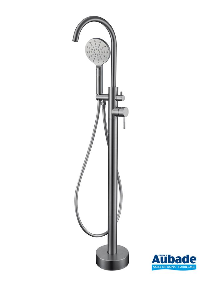 robinetterie bain douche aubade creation inox line sur pied 