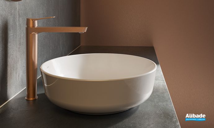 Robinetterie lavabo Ramonsoler caledonia haut cuivre