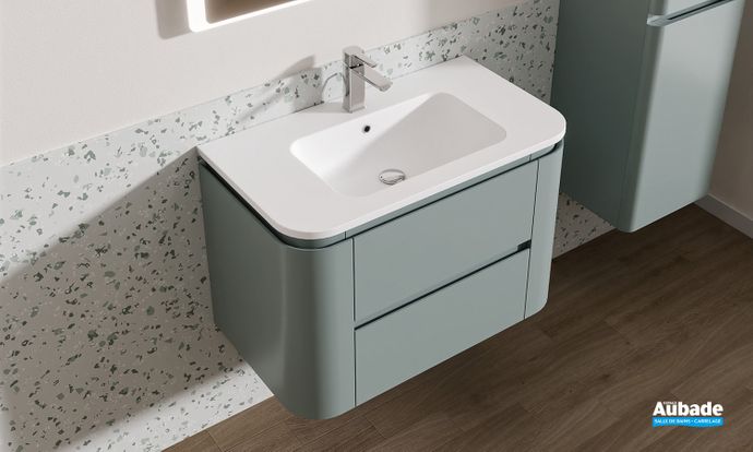 Meuble Lido Miro 80cm vert eau