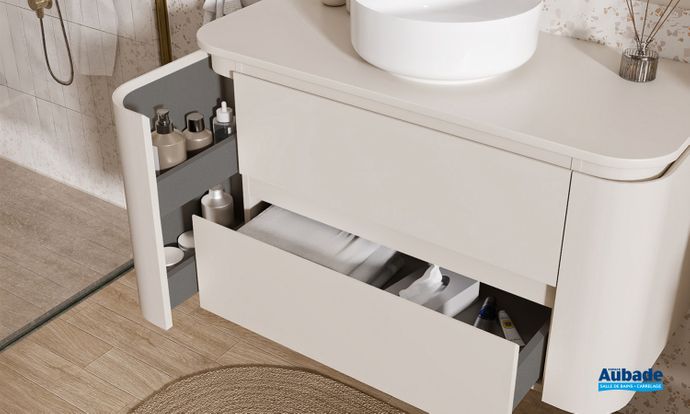 Meuble Lido Miro 100cm ivoire
