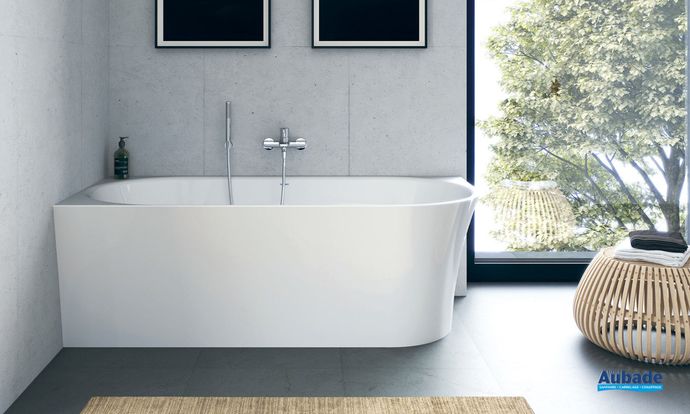 Baignoire demi-îlot Charlton de Duravit