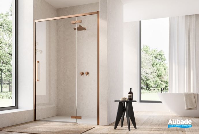 Paroi de douche Etna avec Portes Pivotantes de Ronal
