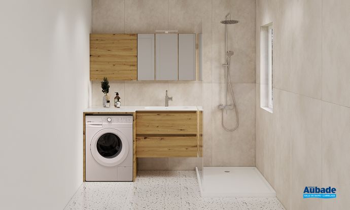 Meuble Cedam Laundry chene artisan