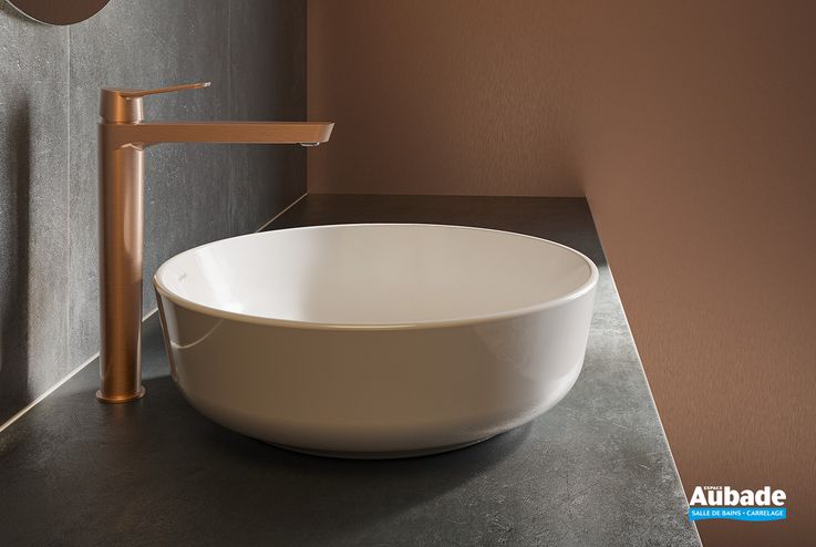 Caledonia - mitigeur lavabo haut Cuivre