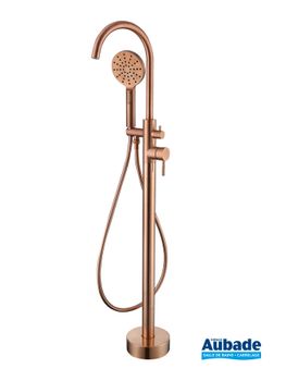 robinetterie bain douche aubade creation inox line sur pied 