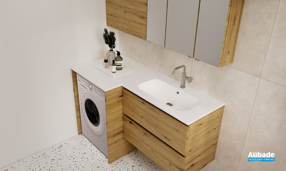 Meuble Cedam Laundry chene artisan