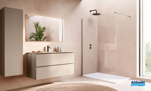 Paroi de douche Ronal Walk-In Easy 2.0 - Transparent