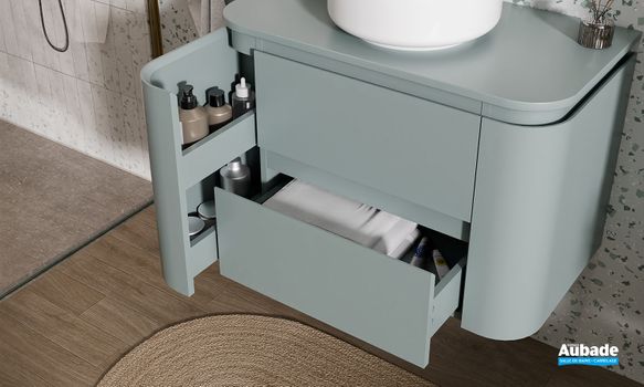 Meuble Lido Miro 80cm vert eau
