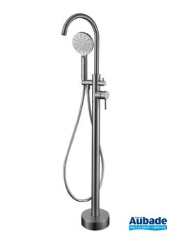 robinetterie bain douche aubade creation inox line sur pied 