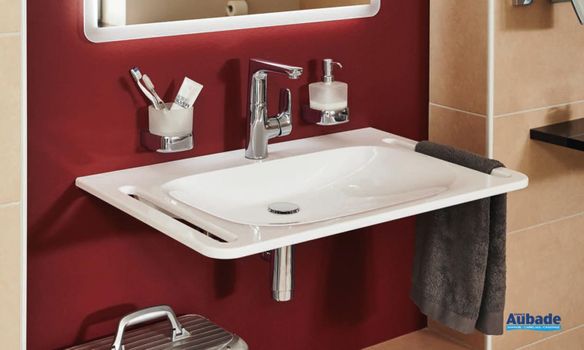 Lavabo plan de toilette PMR de la collection Derby Style par Vigour