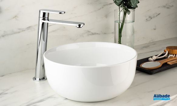 Robinetterie lavabo Paini capri rehausse chrome 