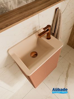 Lave mains Ambiance Bain siena vasque nude