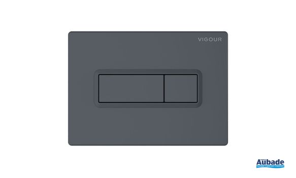 Plaque de commande SQUARE blanche de la collection Derby Style par Vigour